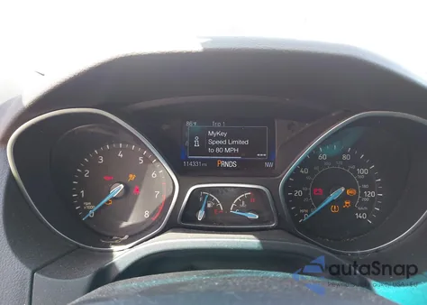 2016 Ford Focus Se из США, поврежденный, VIN 1FADP3F27GL385739